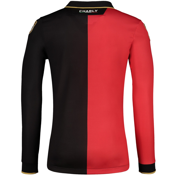 Charly Atlas Bicampeon Long Sleeve Jersey 22/23 (Red/Black)