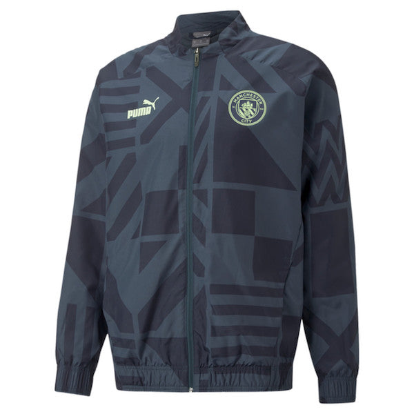 Puma Manchester City Prematch Jacket 22/23 (Parisian Night/Light Fizzy)