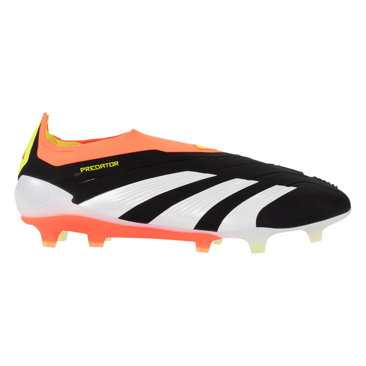 adidas Predator Elite LL FG Soccer Cleats (Black/Solar Red)