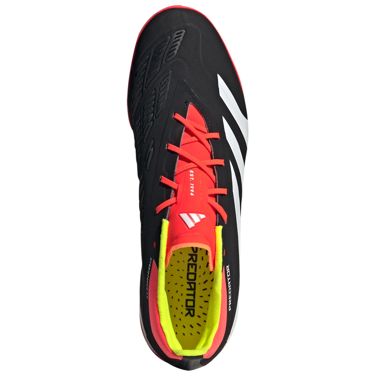 adidas Predator Elite Turf Soccer Shoes (Core Black/Solar Red)