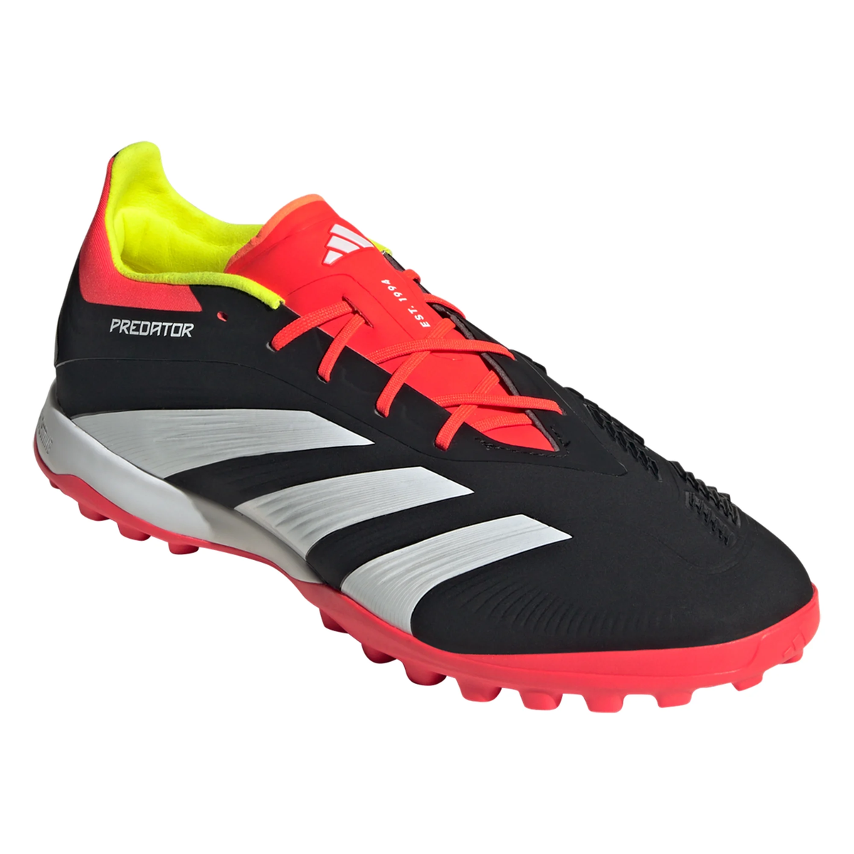 adidas Predator Elite Turf Soccer Shoes (Core Black/Solar Red)