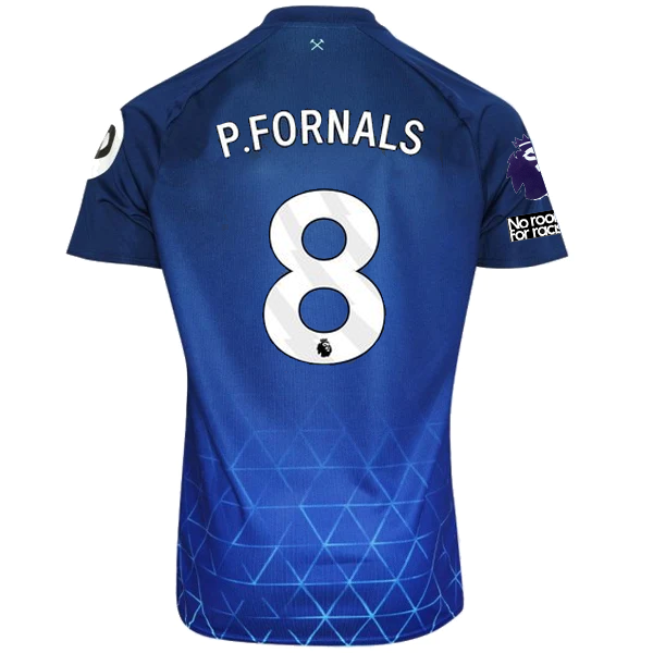 Umbro West Ham Pablo Fornals Third Jersey w/ EPL + No Room For Racism Patches 23/24 (Navy/Sky Blue)