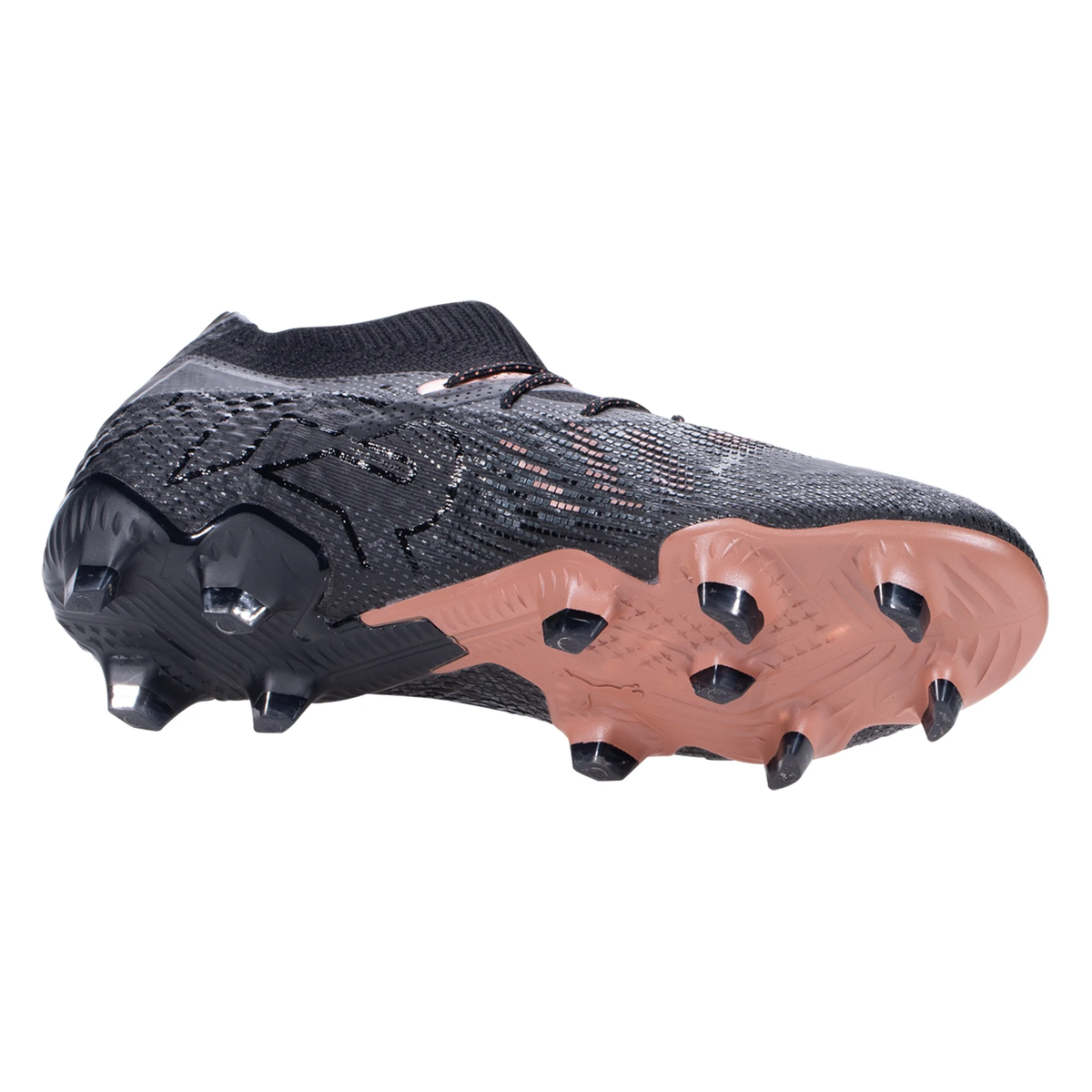 Puma Future 7 Ultimate FG/AG Soccer Cleats (Puma Black/Copper Rose)