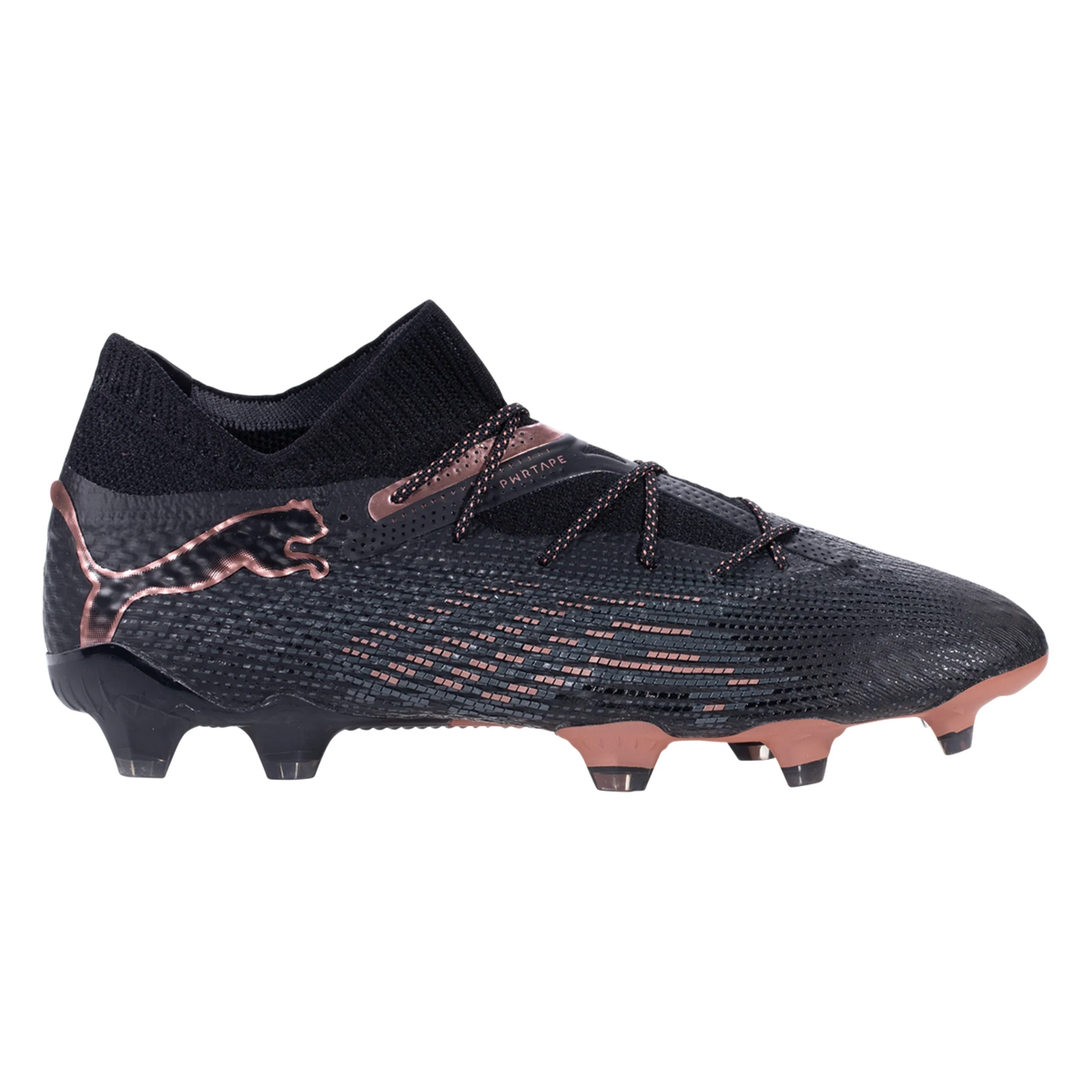 Puma Future 7 Ultimate FG/AG Soccer Cleats (Puma Black/Copper Rose)