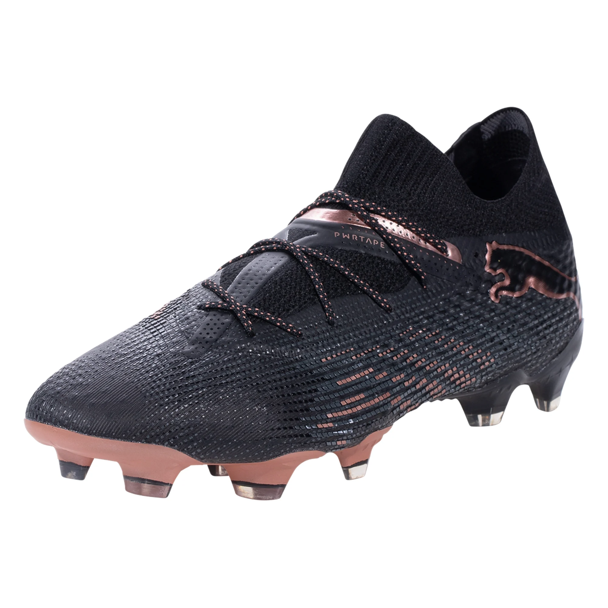 Puma Future 7 Ultimate FG/AG Soccer Cleats (Puma Black/Copper Rose)