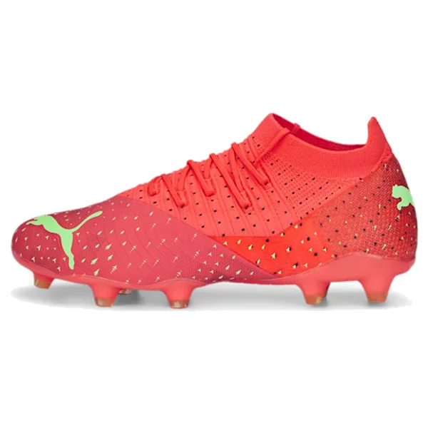 Puma Future 3.4 FG/AG Soccer Cleats (Coral/Fizzy Light/Salmon)