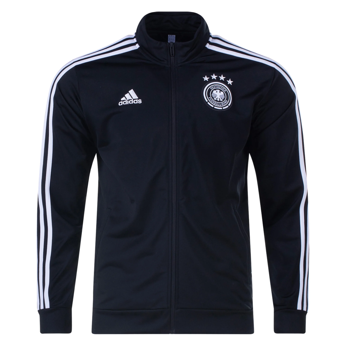 adidas Germany DNA Full Zip Track Top Jacket 23/24 (Black/White)