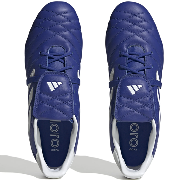 adidas Copa Gloro FG Soccer Cleats (Semi Lucid Blue/White)