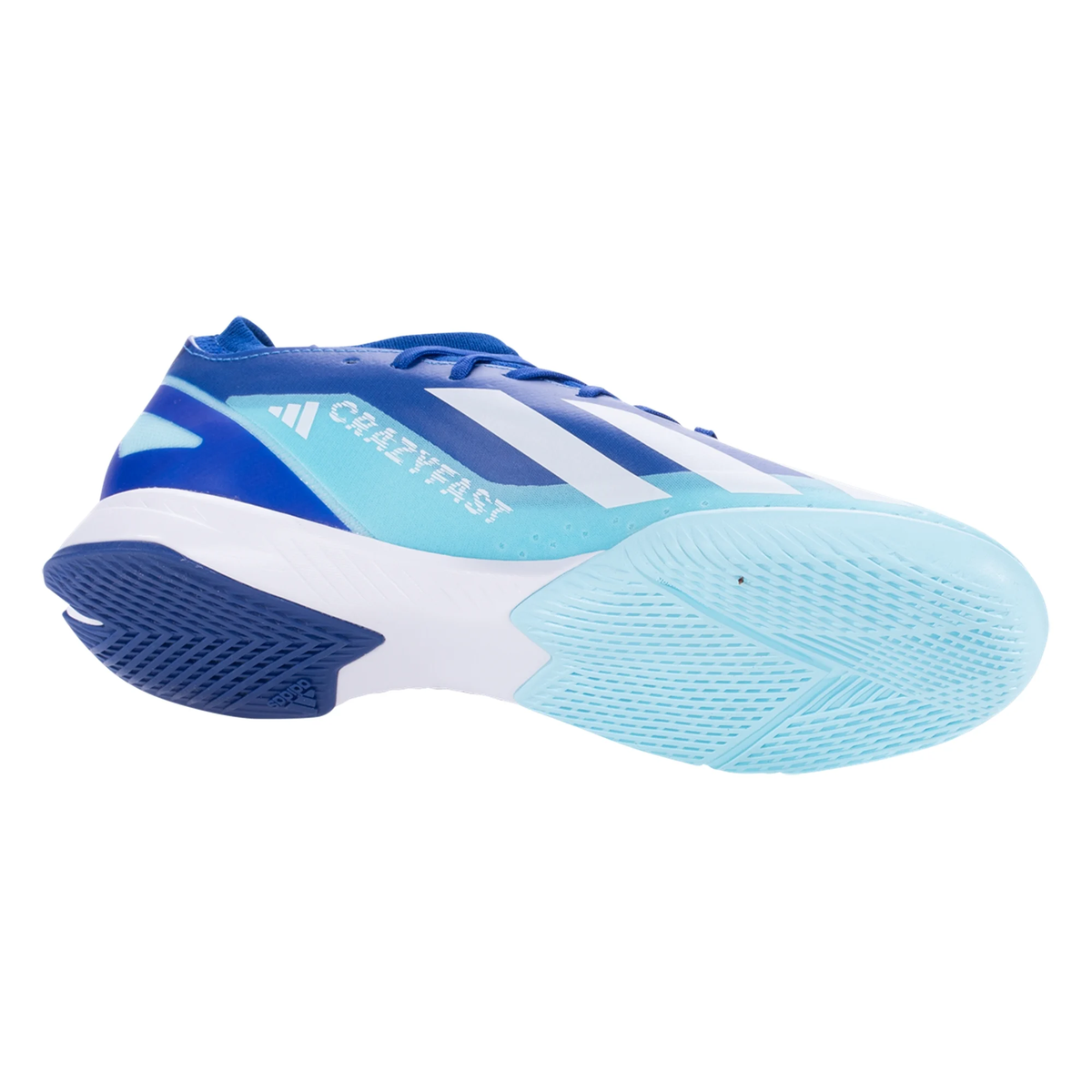 adidas X Crazyfast.3 Indoor Soccer Shoes (Bright Royal/Cloud White/Solar Red)