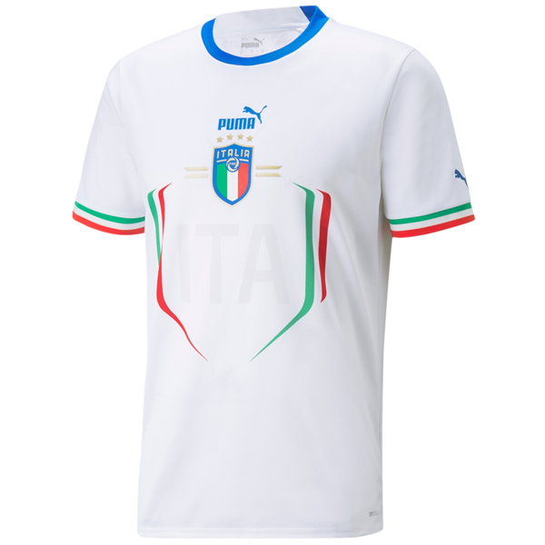 Puma Italy Away Jersey 22/23 (Puma White/Ultra Blue)