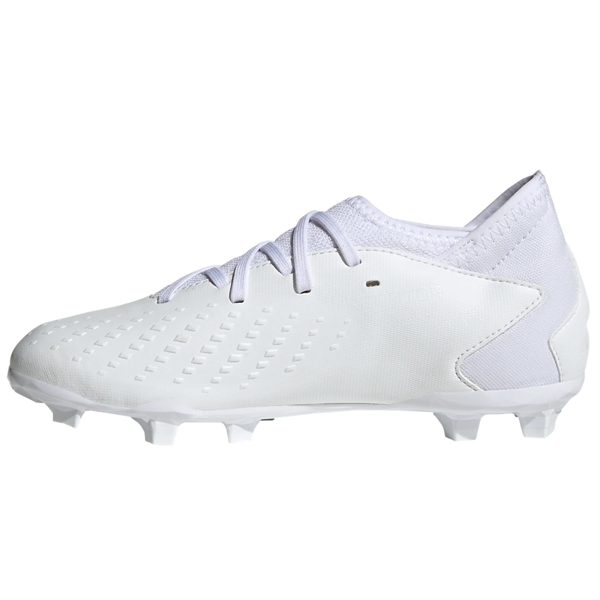 adidas Jr. Predator Accuracy.3 FG Soccer Cleats (Core White)