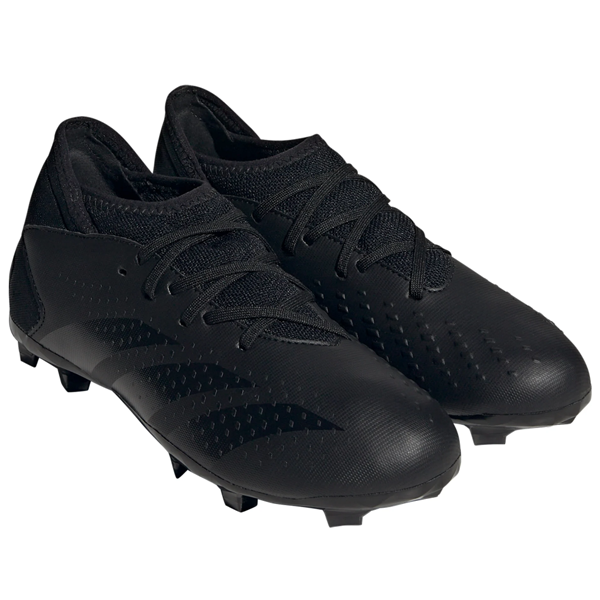 adidas Jr. Predator Accuracy.3 FG Soccer Cleats (Core Black)