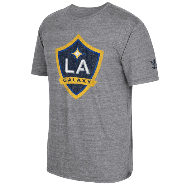 adidas LA Galaxy Originals T-Shirt (Heather Grey)