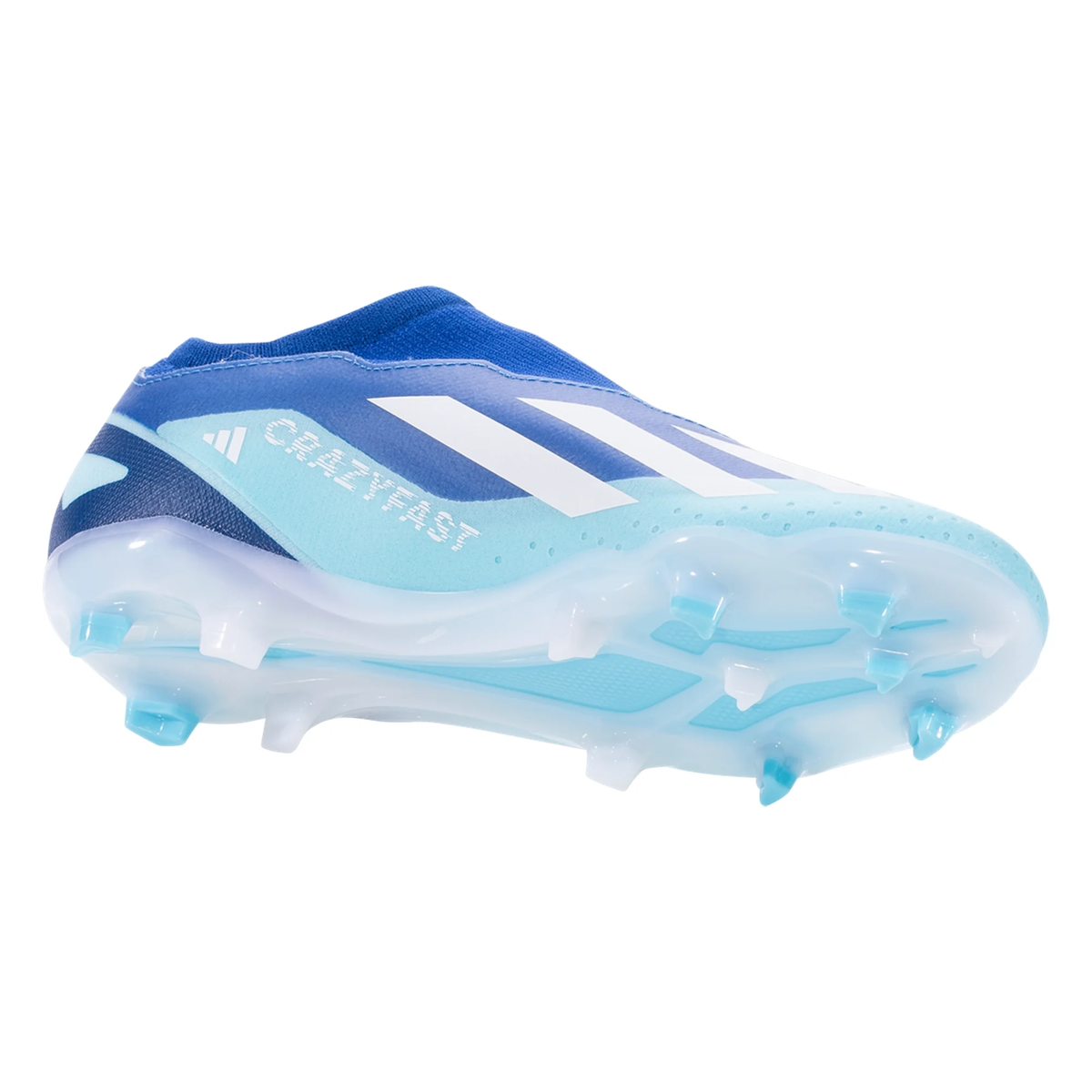 adidas Jr. X Crazyfast.3 LL Firm Ground Soccer Cleats (Bright Royal/Cloud White)