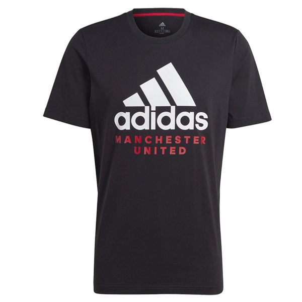 adidas Manchester United DNA Graphic T-Shirt 23/24 (Black)