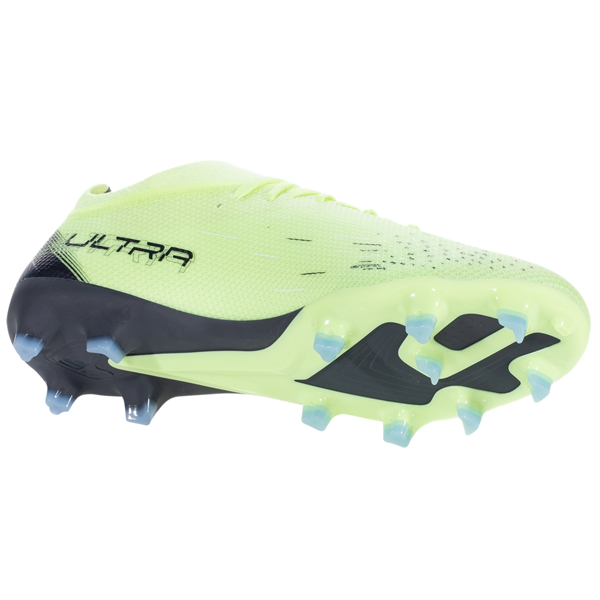 Puma Ultra Match FG/AG Soccer Cleats (Fizzy Light/Parisian Blue)