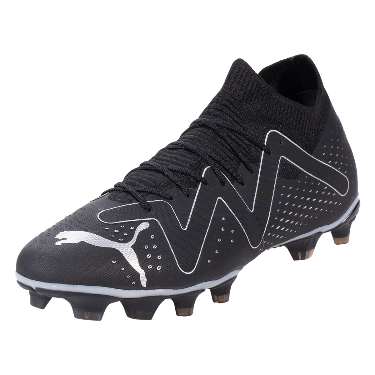 Puma Match Future FG/AG Soccer Cleats (Puma Black/Puma Silver)