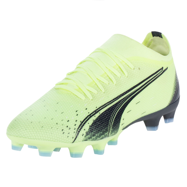 Puma Ultra Match FG/AG Soccer Cleats (Fizzy Light/Parisian Blue)