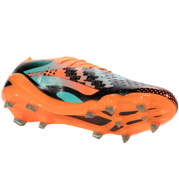 adidas X Speedportal Messi.1 FG Soccer Cleats (Team Solar Orange/Metallic Silver)