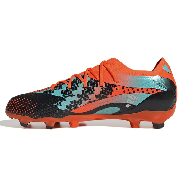 adidas Jr. X Speedportal Messi.1 FG Soccer Cleats (Team Solar Orange/Metallic Silver)