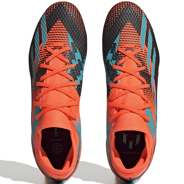 adidas X Speedportal Messi.3 FG Soccer Cleats (Team Solar Orange/Mint Rush)