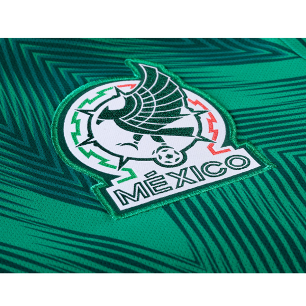 adidas Mexico Home Jersey w/ Gold Cup Patches 22/23 (Vivid Green)