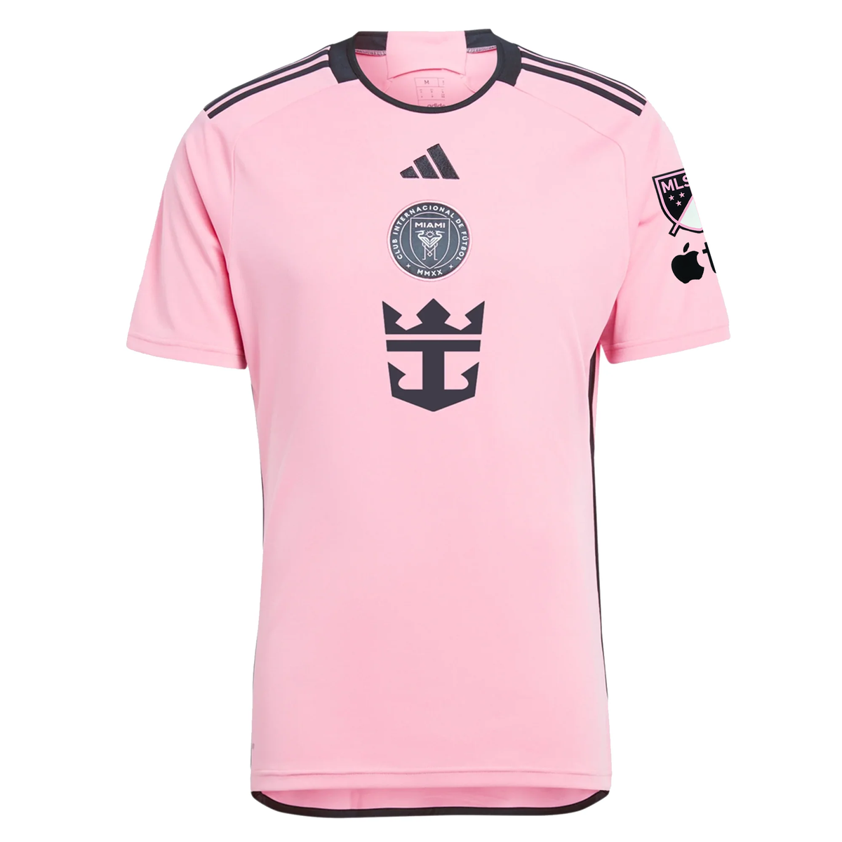 adidas Inter Miami Julian Gressel Royal Caribbean Home Jersey w/ MLS + Apple TV Patches 24/25 (Easy Pink)