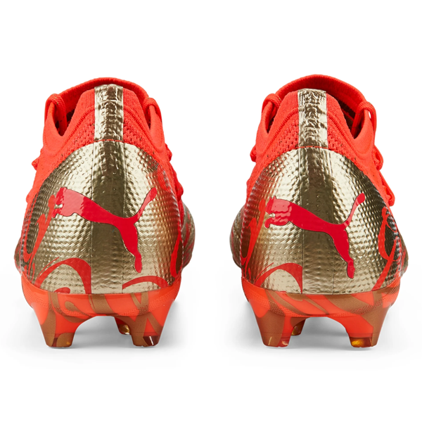 Puma Neymar Jr. Future Z 1.4 FG Soccer Cleats (Fiery Coral Gold)