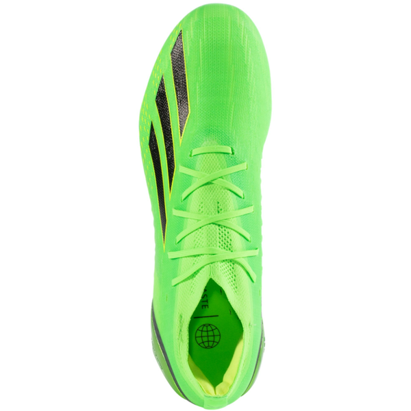 adidas X Speedportal.1 FG Soccer Cleats (Solar Green/Core Black)