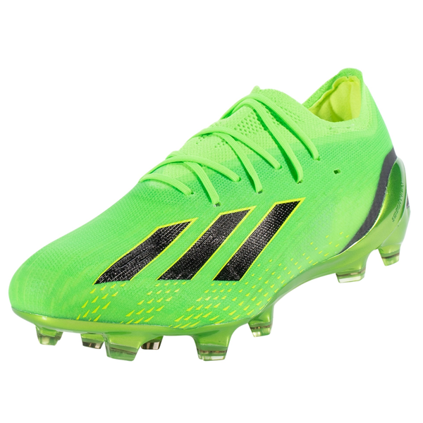 adidas X Speedportal.1 FG Soccer Cleats (Solar Green/Core Black)