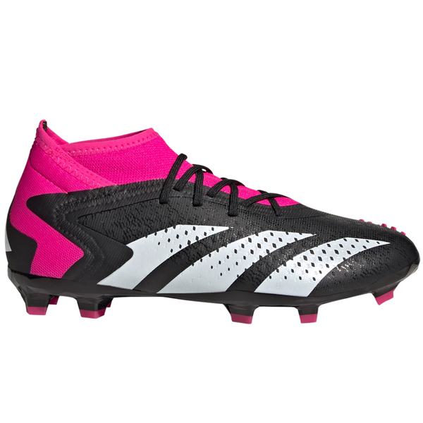 adidas Jr. Predator Accuracy.1 FG Soccer Cleats (Core Black/Team Shock Pink)