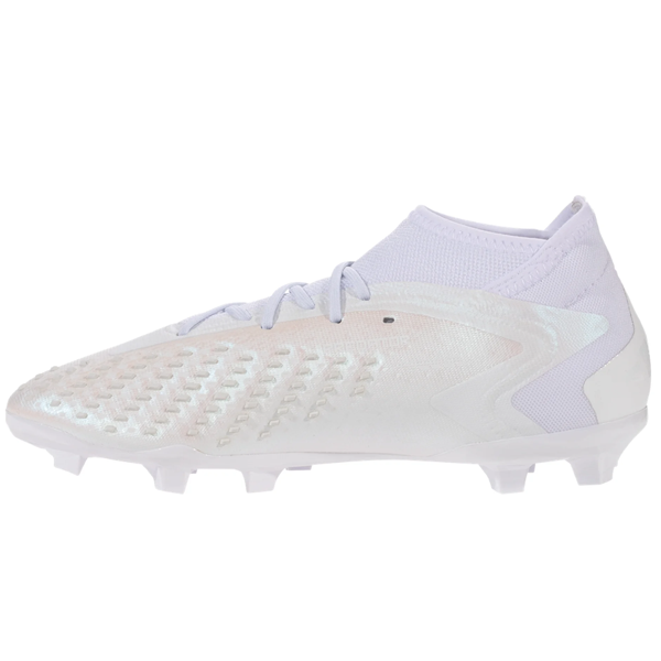 adidas Jr. Predator Accuracy.1 FG Soccer Cleats (Core White)