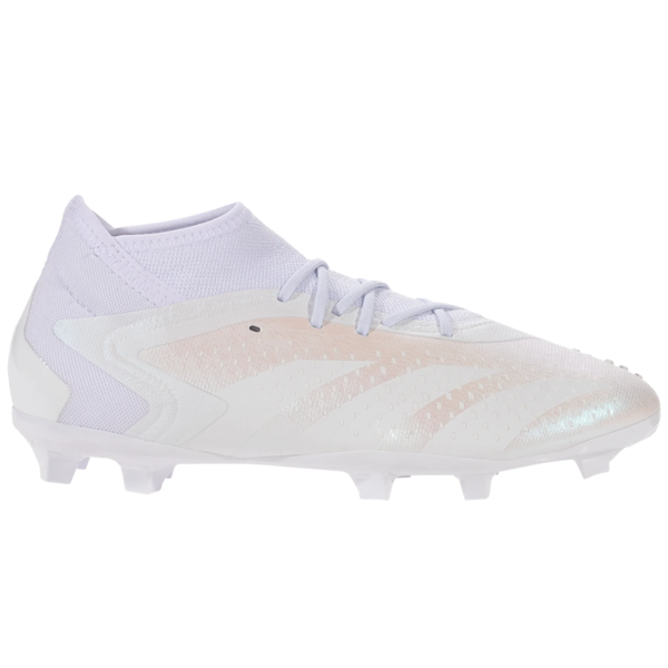 adidas Jr. Predator Accuracy.1 FG Soccer Cleats (Core White)