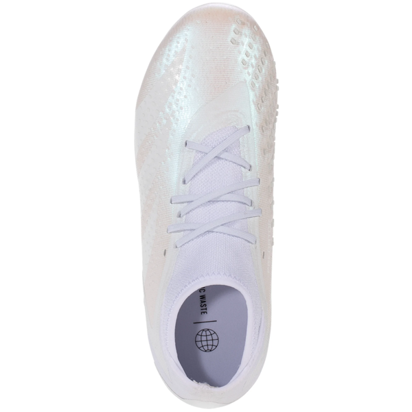 adidas Jr. Predator Accuracy.1 FG Soccer Cleats (Core White)