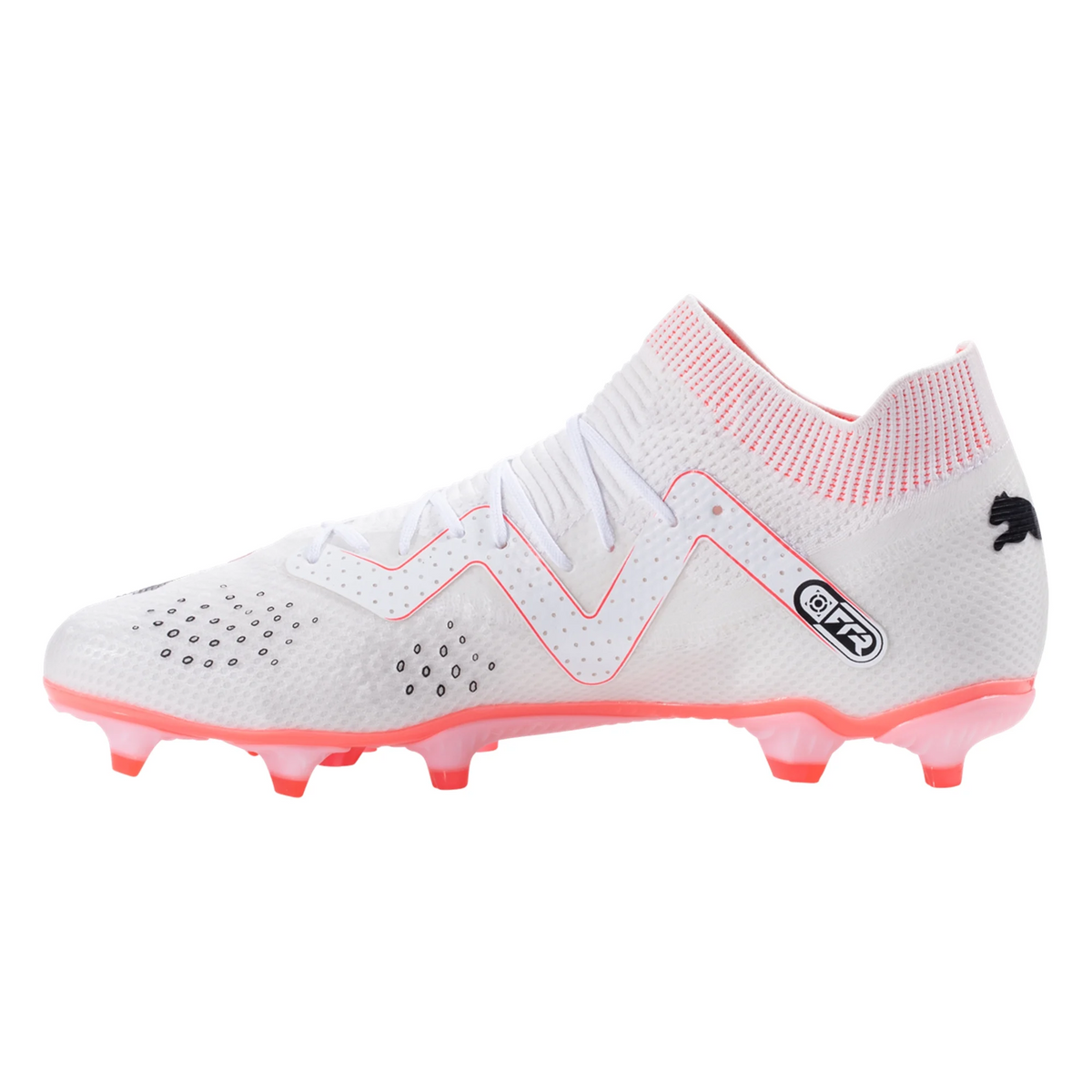 Puma Future Pro FG/AG Soccer Cleats (White/Fire Orchid)