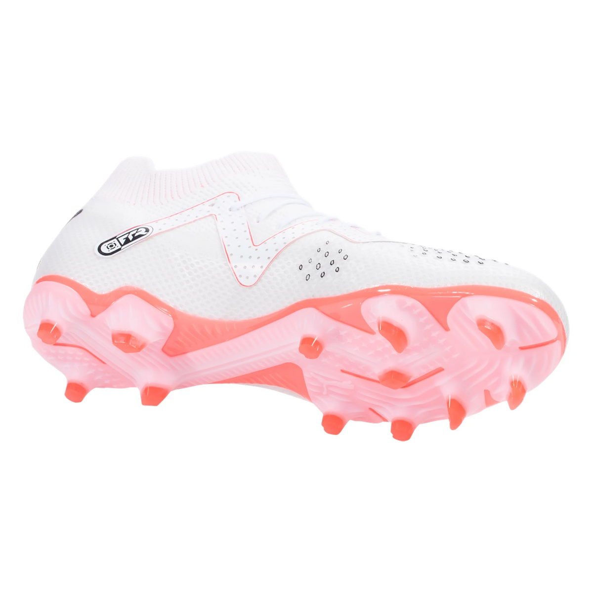 Puma Future Pro FG/AG Soccer Cleats (White/Fire Orchid)