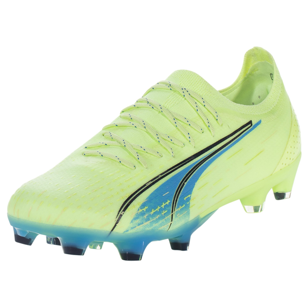 Puma Ultra Ultimate FG/AG Soccer Cleats (Fizzy Light/Parisian Blue)