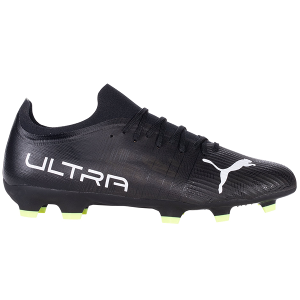 Puma Ultra 3.4 FG/AG Soccer Cleats (Puma Black/Fizzy)
