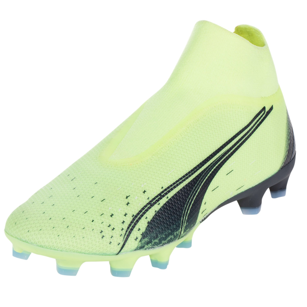 Puma Ultra Match+ LL FG/AG Soccer Cleats (Fizzy/Parisian Blue)