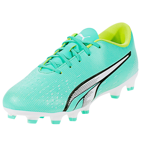 Puma Jr. Ultra Play FG/AG Soccer Cleats (Peppermint/White)