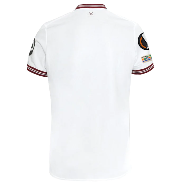 Umbro West Ham Away Jersey w/ Europa League Patches 23/24 (White)