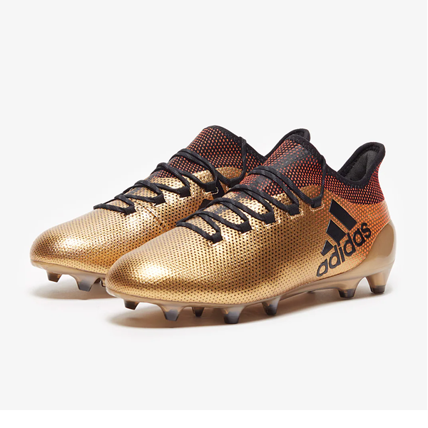 adidas X 17.1 FG Soccer Cleats (Gold)