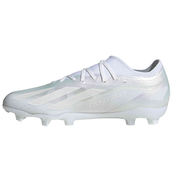 adidas Crazyfast.2 Firm Ground Soccer Cleats (Cloud White)