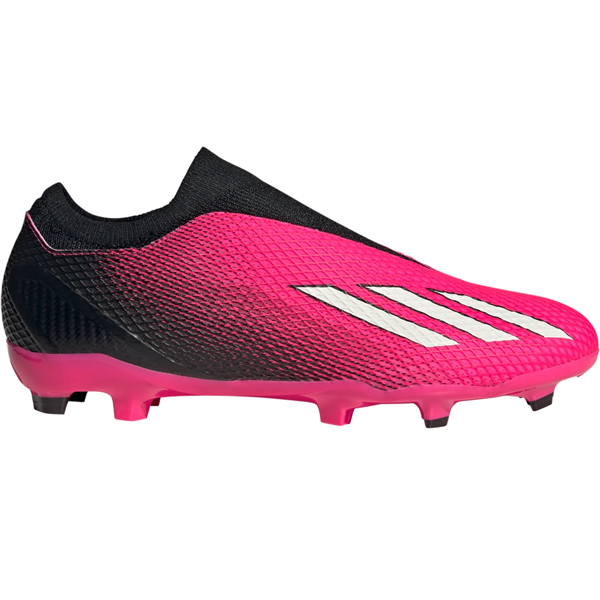 adidas X Speedportal.3 Laceless FG Soccer Cleats (Team Shock Pink/Core Black)