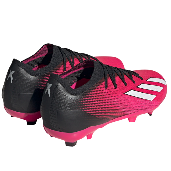 adidas Jr. X Speedportal.1 FG Soccer Cleats (Team Shock Pink/Black)