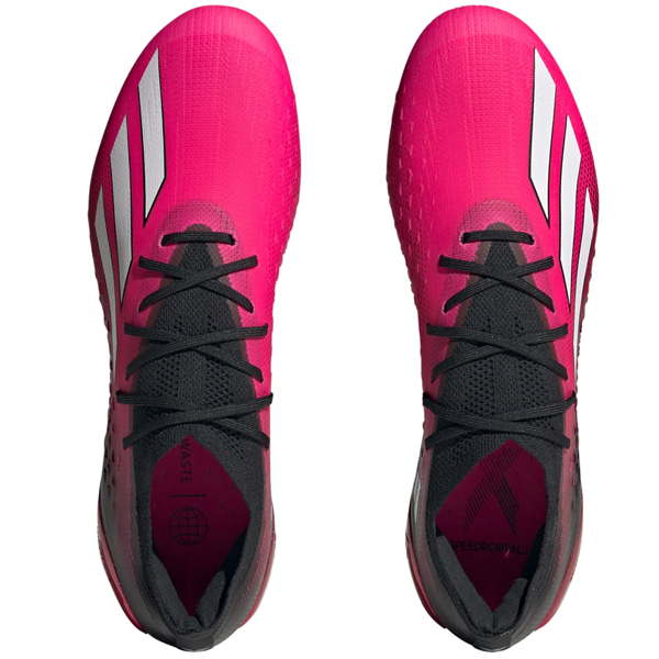 adidas X Speedportal.1 FG Soccer Cleats (Tam Shock Pink/Core Black)