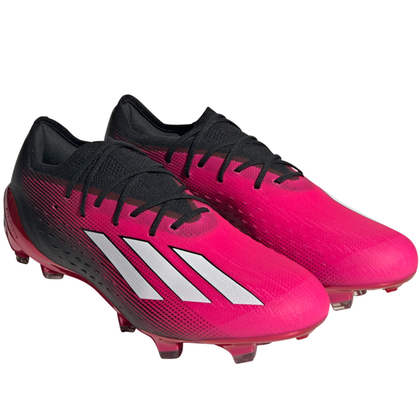 adidas X Speedportal.1 FG Soccer Cleats (Tam Shock Pink/Core Black)