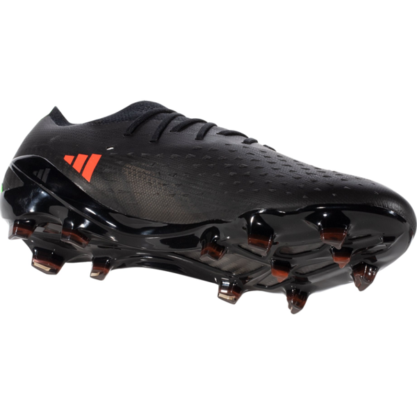 adidas X Speedportal.1 FG Soccer Cleats (Core Black/Solar Green/Solar Red)