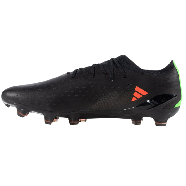 adidas X Speedportal.1 FG Soccer Cleats (Core Black/Solar Green/Solar Red)