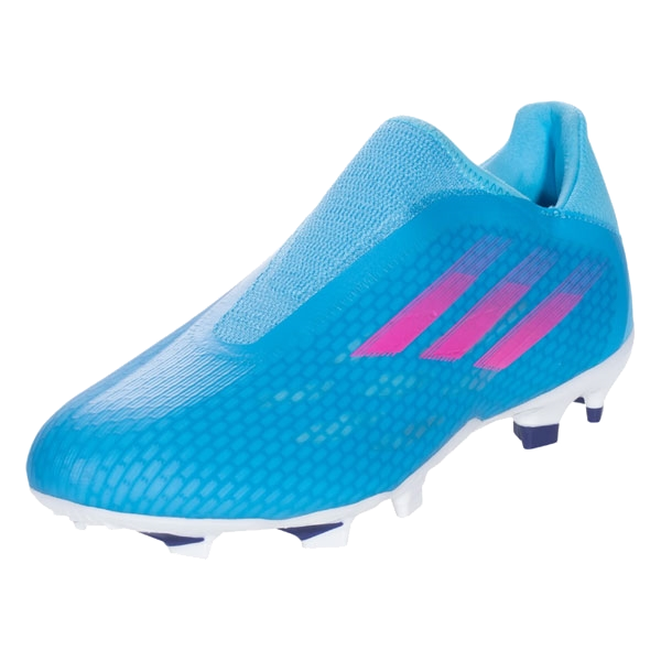 adidas X Speedflow .3 LL FG Soccer Cleats (Sky Rush/Team Shock)